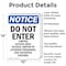 Signmission Do Not Enter Limited Access Area OSHA Notice Sign, Aluminum, 10in W x 14in L, 2PK OS-2PACK-NS-A-1014-V-11193 - alternate 4